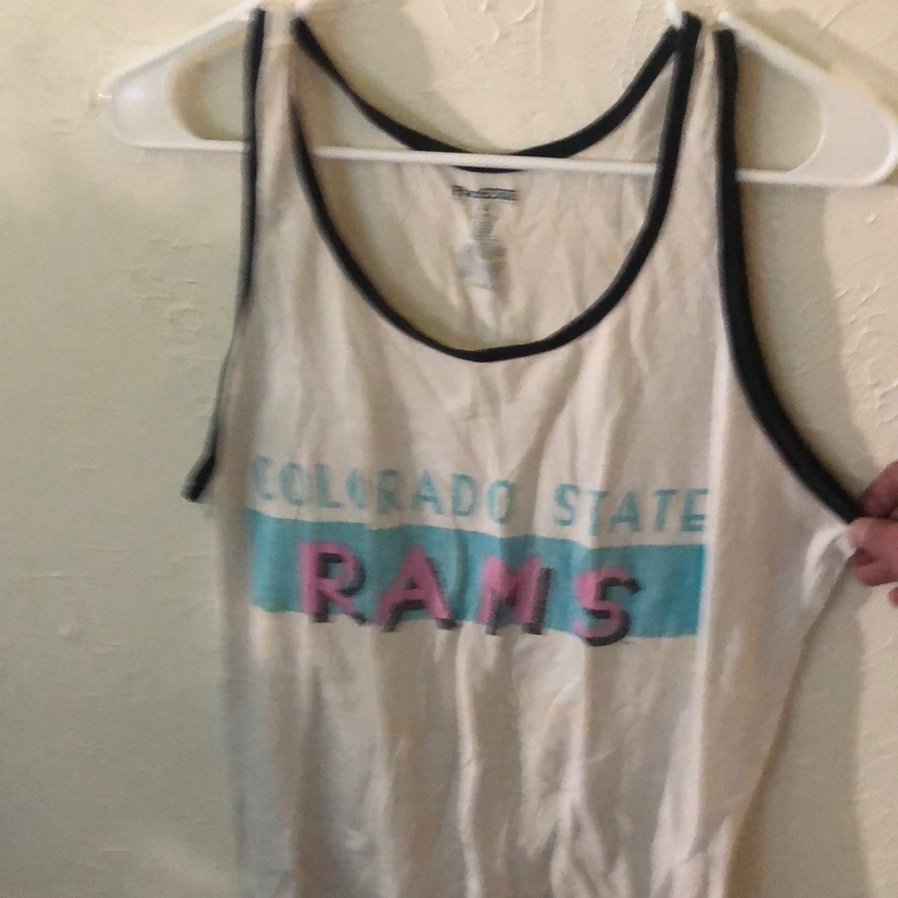 Retro CSU Rams tank top, size M(38-40)